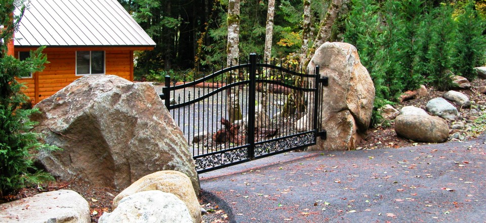 Granite Outcropping Rocks