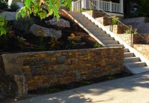 Montana Stone Masonry Wall