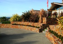 Montana Stone Masonry Wall