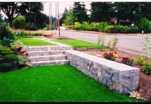 Dry-Stack Masonry Wall & Steps