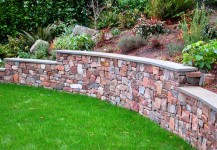 Dry-Stack Masonry Wall